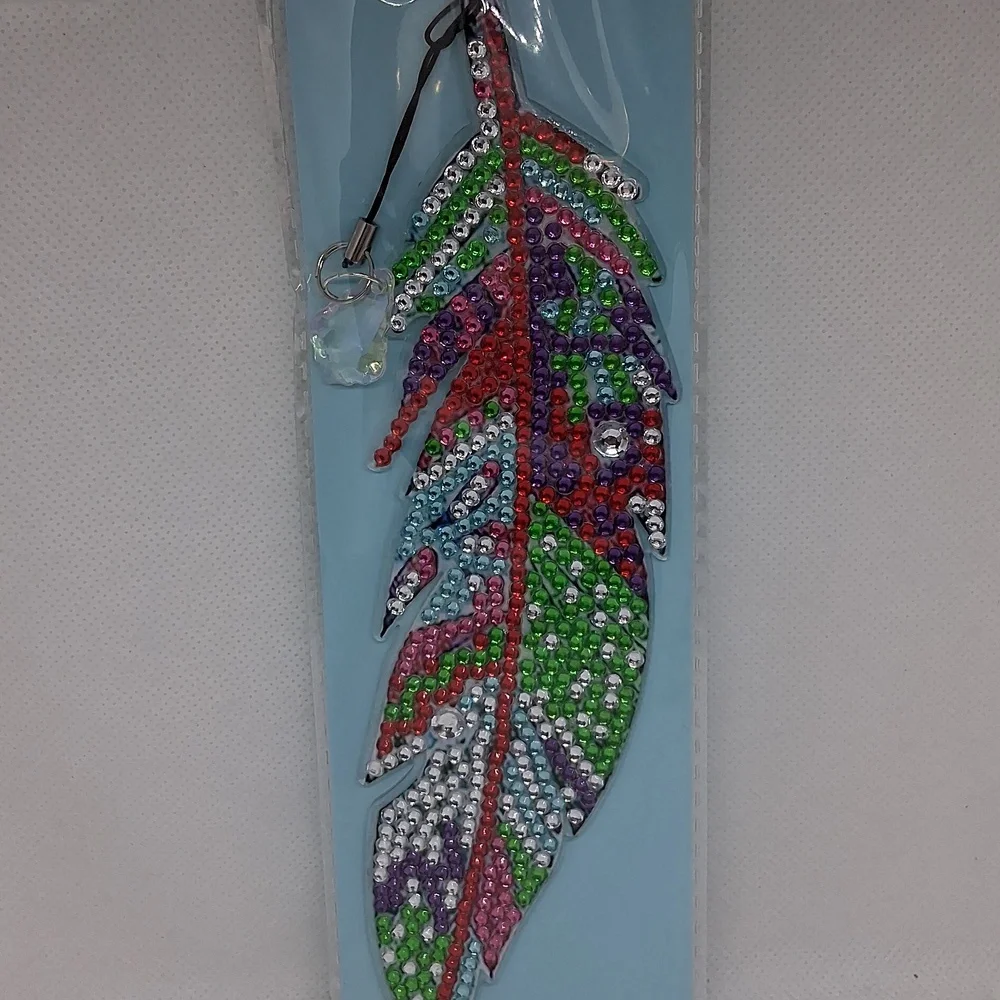Handmade Rhinestone Bookmark - Picture 2 of 3